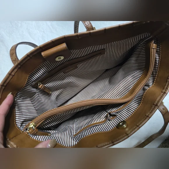 Nine West Purse Shoudler Bag Large Handbag Tote - Picture 13 of 15